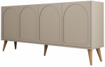 Konsoollaud Kalune Design Lyon 81, p&auml;hklipuu v., 35 cm x 180 cm x 81 cm