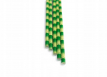 K&otilde;rred BarEq Bamboo, 25 cm, paber, roheline v., 100 tk