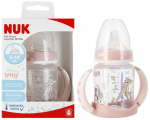 Joogipudel lapsele Nuk First Choice Disney Baby Bambi, 150 ml, 6+ kuud, l&auml;bipaistev v./roosa v.