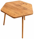 Kohvilaud Kalune Design Peka 146, pine, 60 cm x 60 cm x 52 cm