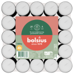 K&uuml;&uuml;nal, teek&uuml;&uuml;nal Bolsius Tealights, 4 h, 50 tk, white 100