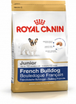 Kuiv koeratoit Royal Canin Bulldog French Puppy, kanaliha/sealiha, 3 kg