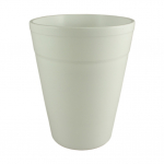 Lillepott Domoletti T-82E-222-13, keraamiline, &Oslash; 13 cm, valge v.