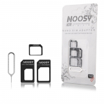 SIM-kaardi adapter Noosy, must v.