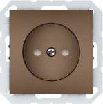 Pistikupesa Vilma QR1000 RP16-001-22, ilma maanduseta, mocha v.