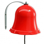 Kelluke laste m&auml;nguv&auml;ljakule 4IQ Bell For Childrens Playgrounds, punane v.