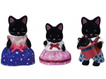 M&auml;ngukujuke Sylvanian Families Midnight Cat Family 5530