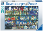 Pusle Ravensburger Poisons & Potions 16010, 98 cm x 75 cm, 2000 tk, mitmev&auml;rviline