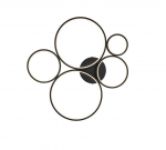 Valgusti lagi Trio Rondo 622610532, LED, 3000 &deg;K, 1 x 49 W, must v.