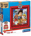 Pusle Clementoni Paw Patrol, 27 cm x 27 cm, 60 tk, mitmev&auml;rviline