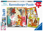 Pusle 3in1 Ravensburger Disney Characters 051557, 21 cm x 21 cm, 147 tk, mitmev&auml;rviline