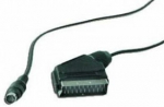 Kaabel Gembird SCART - S-Video SCART, S-Video, 1.8 m, must
