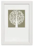 Fotoraam Pino Bianco, 21 cm x 15 cm, valge v.