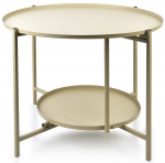 Kohvilaud Mondex Lucas, beež v., 60.5 cm x 60.5 cm x 45 cm