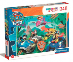 Pusle Clementoni Paw Patrol 24235, 42 cm x 62 cm, 24 tk, mitmev&auml;rviline