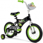 Laste jalgratas Huffy Star Wars Grogu, must/roheline, 12"