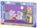 Pusle Ravensburger Frame Peppa Pig, 15 tk