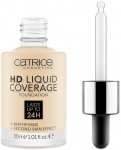 Vedel jumestuskreem Catrice HD Liquid Coverage, 002 porcelain beige, 30 ml