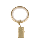 Klambritega r&otilde;ngad Domoletti 90210024, 1.9 cm, kuldne v., 10 tk