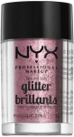S&auml;delus n&auml;ole NYX Professional Makeup Metallic Glitter, 2.5 g, roosa v. rose