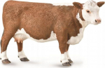 M&auml;ngukujuke Collecta Hereford Cow 88860, 12.4 cm, pruun v./valge v.