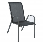 Aiatool Patio Atlanta, must v., 71 cm x 54 cm x 90 cm