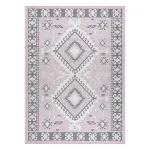 Vaip sise Hakano Vinea Aztec, kreemjasvalge/roosa v., 220 cm x 160 cm