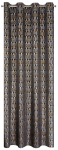 &Ouml;&ouml;kardin ZKLG-01, kuldne v./must v., 140 cm x 250 cm