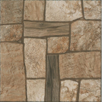 Dekoratiivne plaat, kivimassi Cersanit W822-001-1, 42 cm x 42 cm, pruun v.