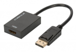 Adapter Assmann DisplayPort male, Displayport, 0.2 m, must v.