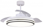 Laelamp ventilaatoriga CristalRecord Louis 85-109-50-100, 35 W, 1 tk
