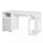 Kirjutuslaud koos kapiga Klups Dalia, valge v./hall v.