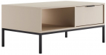 Kohvilaud Kocot Kids Austin 100, must v./beež v., 100 cm x 60 cm x 45.5 cm