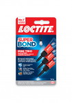 Liim universaalne Loctite Super Bond Mini Trio, 0.003 kg, l&auml;bipaistev v.