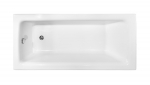 Vann, sisseehitatav Besco Talia, 120 cm x 70 cm x 55.5 cm, ristk&uuml;lik, valge