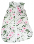 &Otilde;huke magamiskott beebile Ankras Roses, valge/roosa/roheline, 80 cm