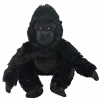 Pehme m&auml;nguasi ahv Wild Planet All About Nature Gorilla, must, 23 cm