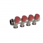 Kollektor Carlo Poletti C32R1, reguleeritav, 1/2", 1", 4 r&otilde;ngast