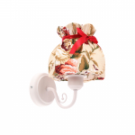 Valgusti seinale Candellux Lighting Rozano, E27, 1 x 40 W, valge v.