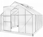 Kasvuhoone Mirpol G7011-7, pol&uuml;karbonaat, 3.1 x 2.5 m, 4 mm, l&auml;bipaistev v.