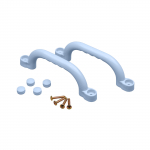 K&auml;epidemete komplekt laste m&auml;nguv&auml;ljakule 4IQ, 25 cm, pastellsinine v.