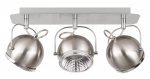 Valgusti lagi Spot-Light Ball, GU10, 3 x 6 W, satiin