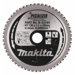 Nurklihvija l&otilde;ikeketas Makita, 136 mm x 1.1 mm x 20 mm