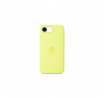 Telefoni &uuml;mbris Apple Silicone, iPhone 16e, neon yellow