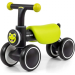 Tasakaaluratas, laste Milly Mally York, must v./roheline v., 16"