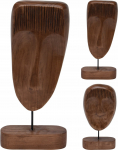 Dekoratiivne kujuke, "n&auml;gu" Mondex, pruun v./(v&auml;rv/disain valitakse juhuslikult), 19 cm x 7.5 cm x 39 cm