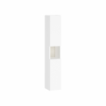 Rippuv vannitoakapp Cersanit Atrato, valge v., 22.2 cm x 20 cm x 120.5 cm