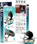 3D-pusle Cat Tuxedo, 8 cm x 2.2 cm, 30 tk, valge v./must v.