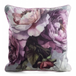 Dekoratiivpadjap&uuml;&uuml;r Velvet 212, roheline/roosa/violetne, 45 cm x 45 cm