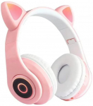 Juhtmeta k&otilde;rvaklapid lastele Extralink Kids Pro EX.73615, roosa v.